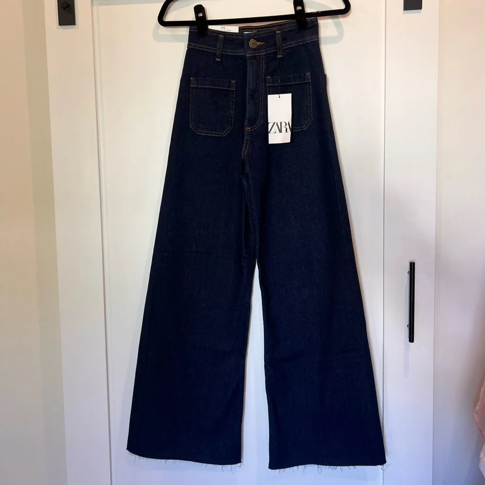 NWT Zara slim fit marine denim - Picture 7 of 9